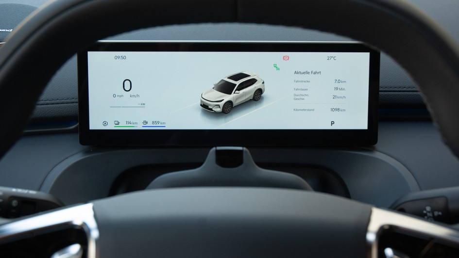 Geely Starray EM-i Test (2026), Bildschirm, Display, Touchscreen, Kombiinstrument
