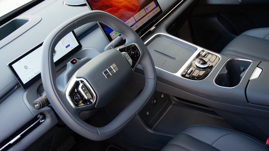 Geely Starray EM-i Test (2026), Cockpit, Fahrersitz, Lenkrad