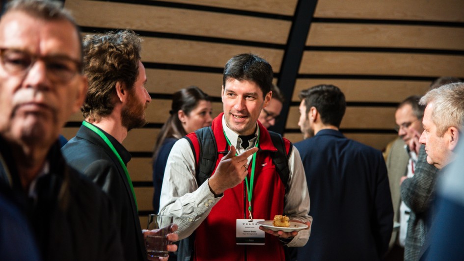 Gespräche in der Pause