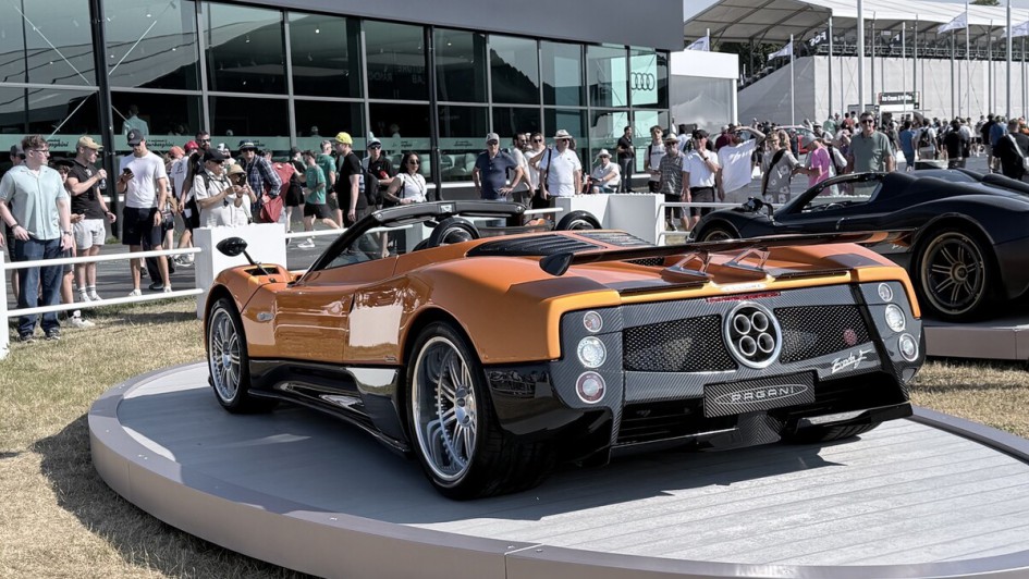 Pagani zeigt den Huayra 70 Derecho.