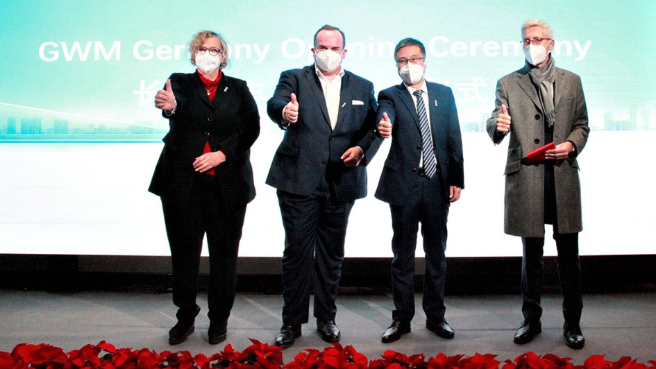 Great Wall Motors Eröffnung Europazentrale München