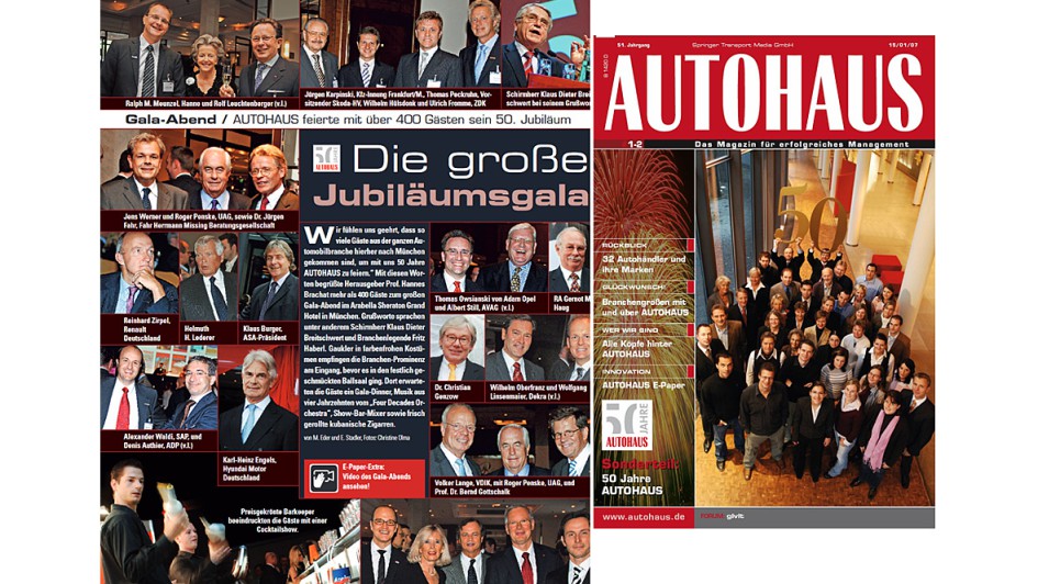 40 Jahre Prof. Hannes Brachat