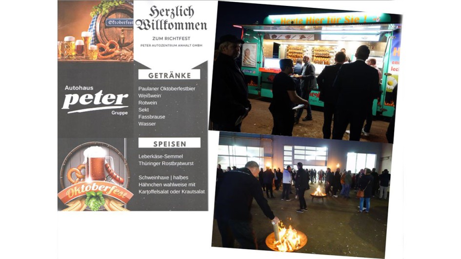 Autohaus Peter Richtfest Wittenberg