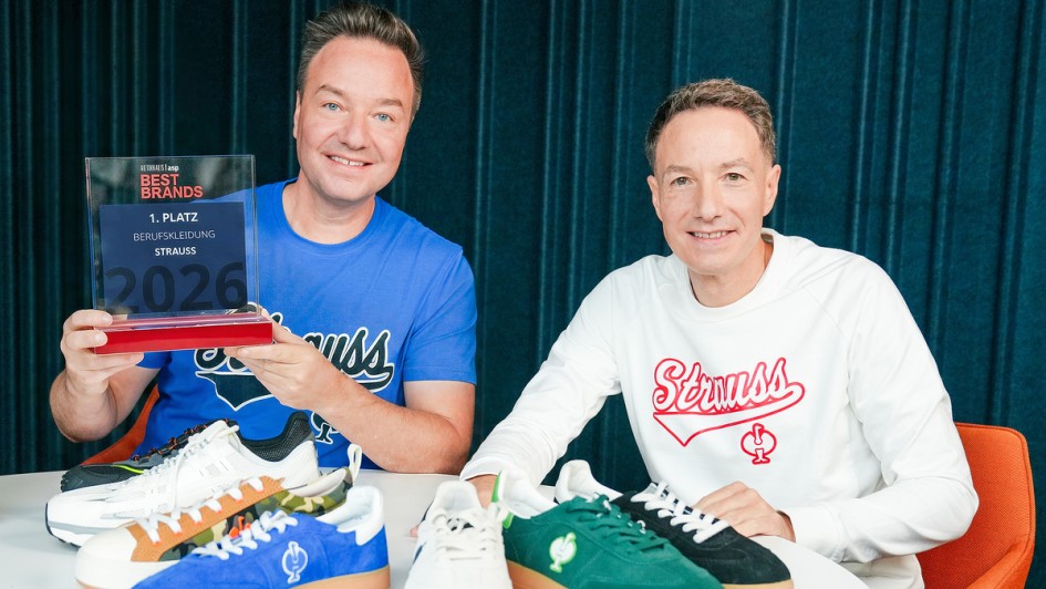 Henning und Steffen Strauss mit dem Best Brands-Award 2026