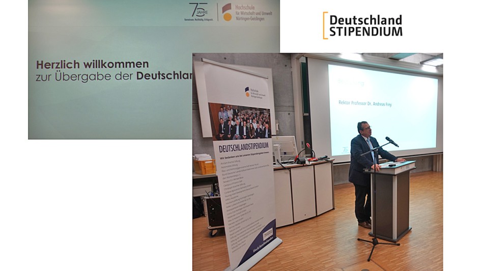 Stipendien-Vergabe 2025 an der HfWU Geislingen