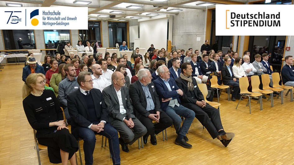 Stipendien-Vergabe 2025 an der HfWU Geislingen