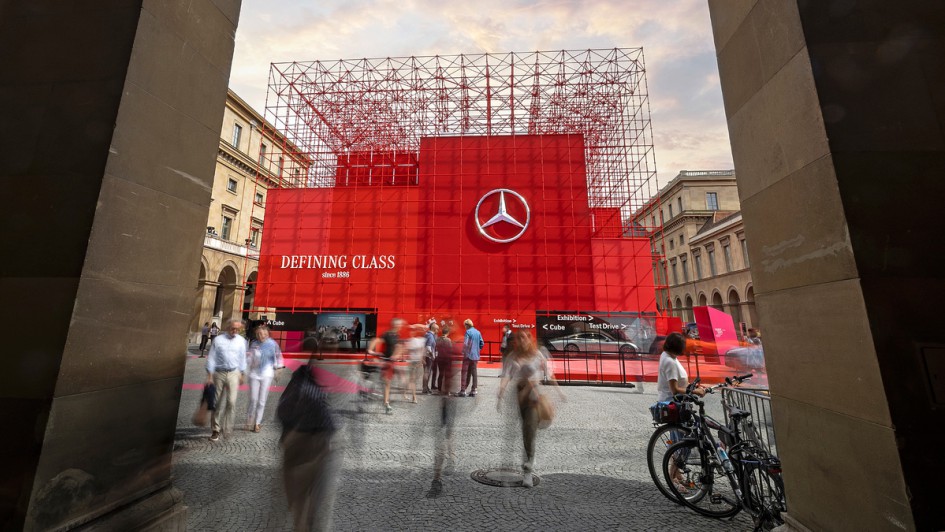 IAA 2023 Mercedes-Stand