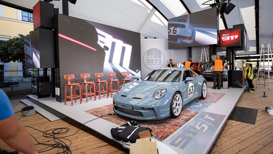 IAA 2023 Porsche-Stand