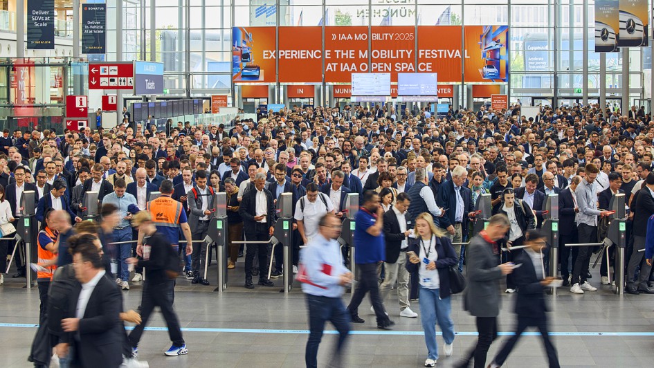 IAA-Eröffnung 2025 in der Messe Riem