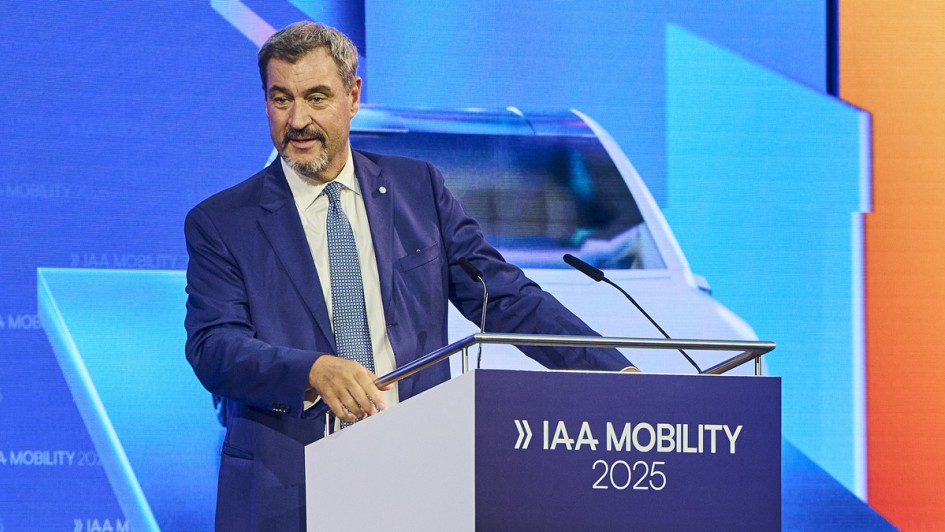 IAA 2025: Markus Söder bei der Eröffnung