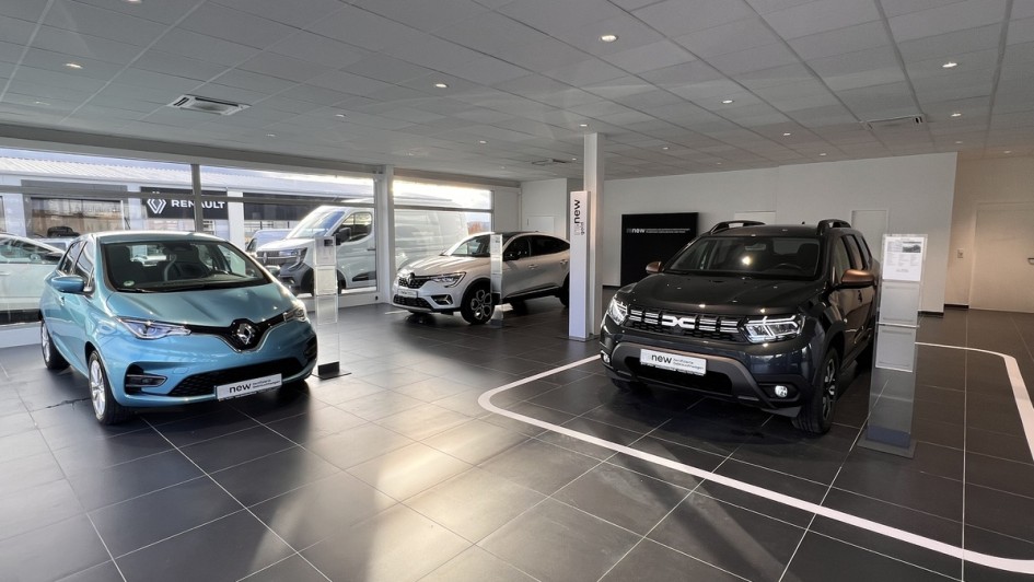 Autohaus Beil Renault - und Dacia-CI in Heuchelheim