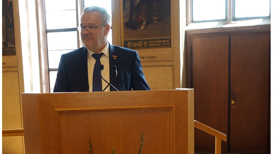 Verabschiedung von Jürgen Karpinski im Frankfurter Römer