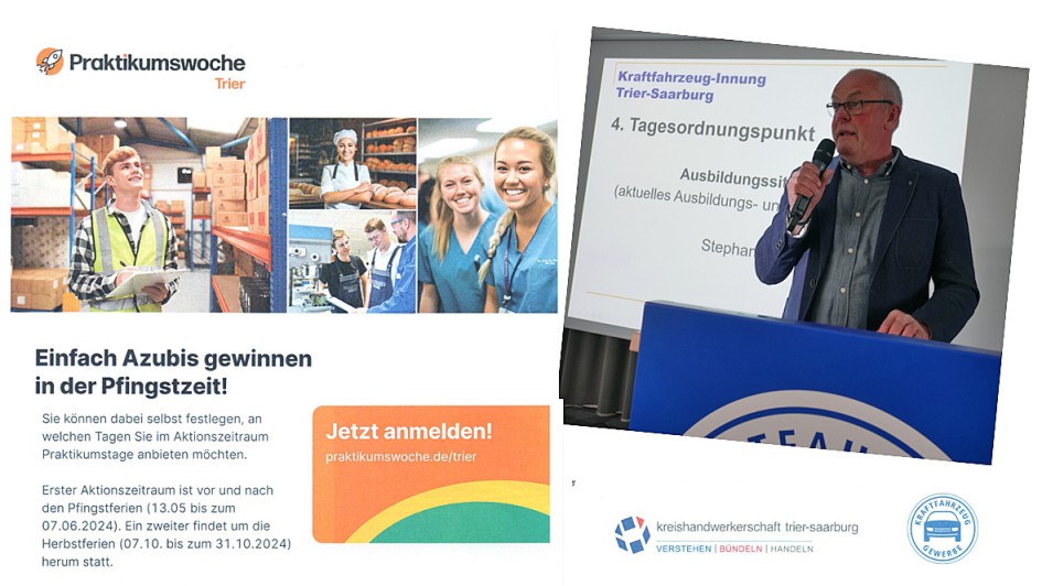 Hauptversammlung der Kraftfahrzeug-Innung Trier-Saarburg 2024