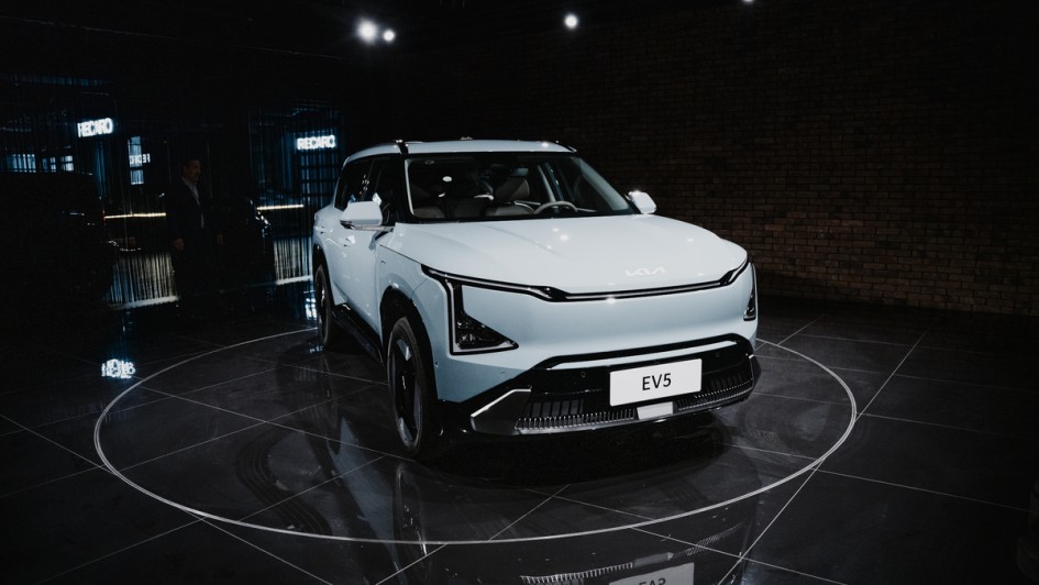 Kia EV5 in der Motorworld München