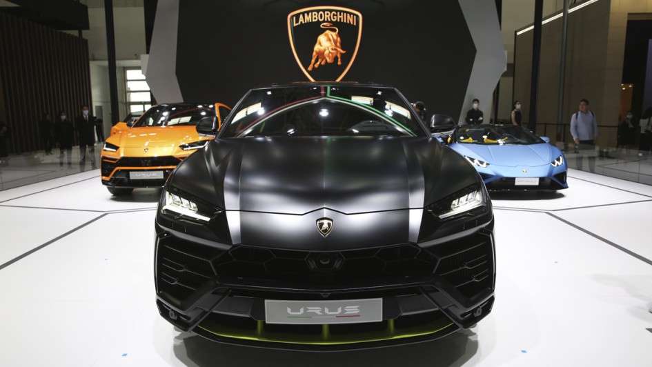 Lamborghini auf der Auto China 2020