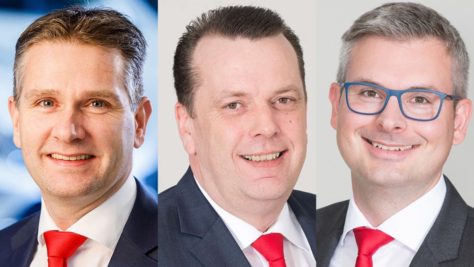 Lueg-Vorstand mit Martin Storm, Stefan Jansen und Benjamin Kaiser