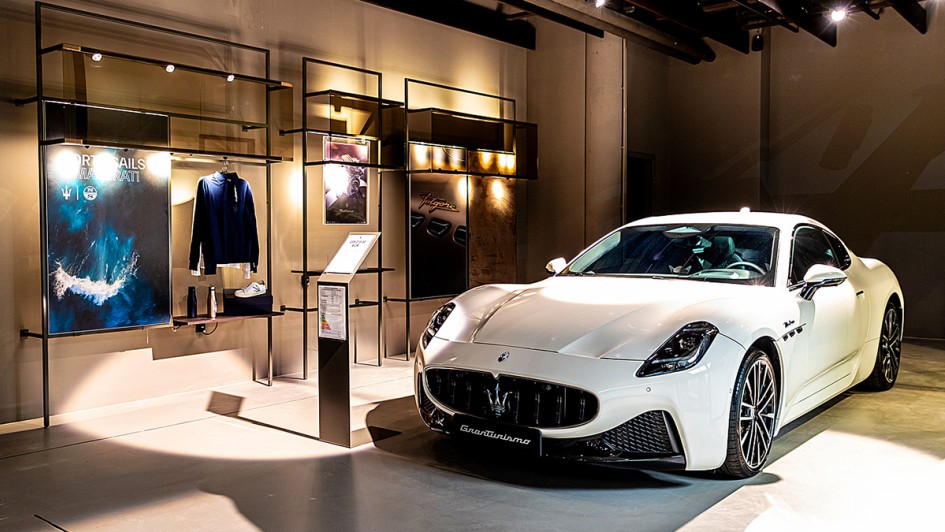 Maserati-Showroom in der Motorworld München