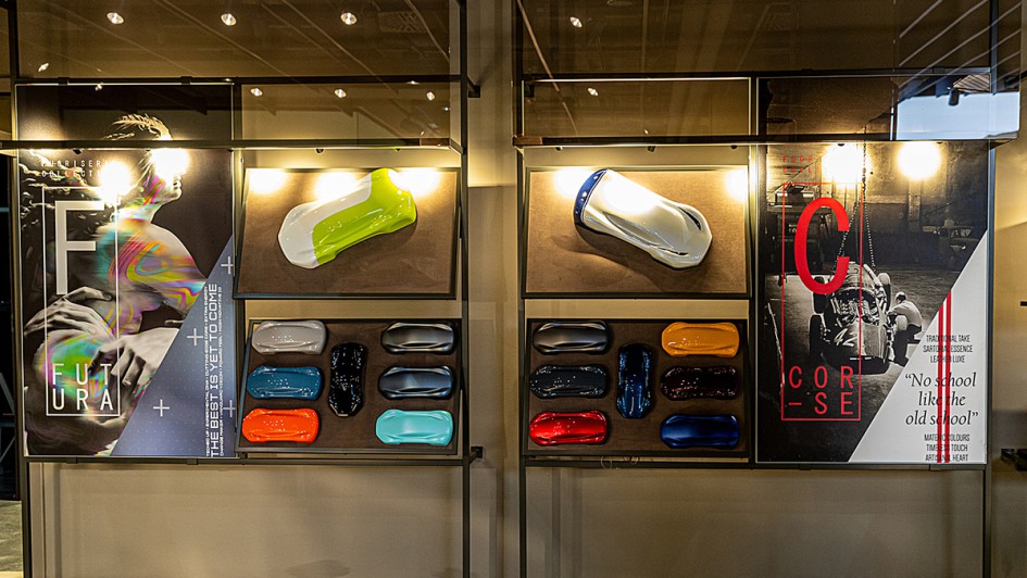 Maserati-Showroom in der Motorworld München