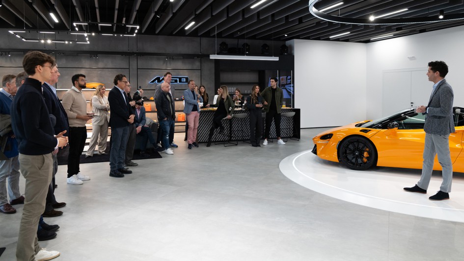 McLaren Showroom Eröffnung Wien