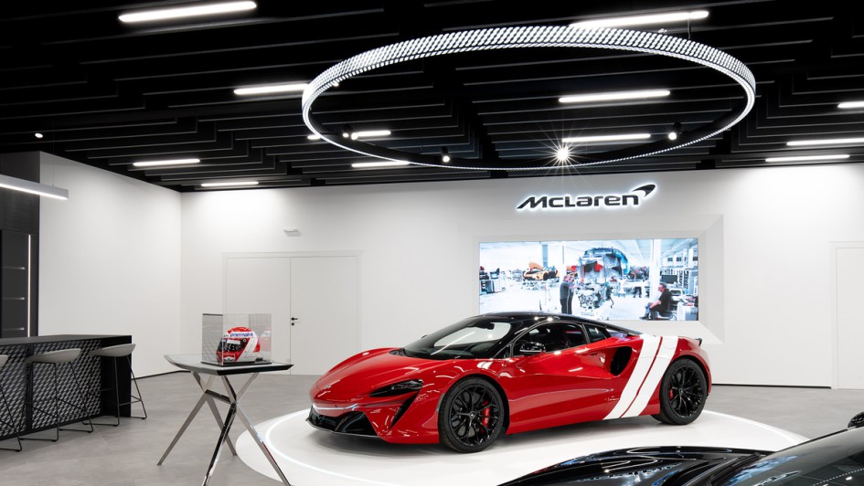 McLaren Showroom Eröffnung Wien