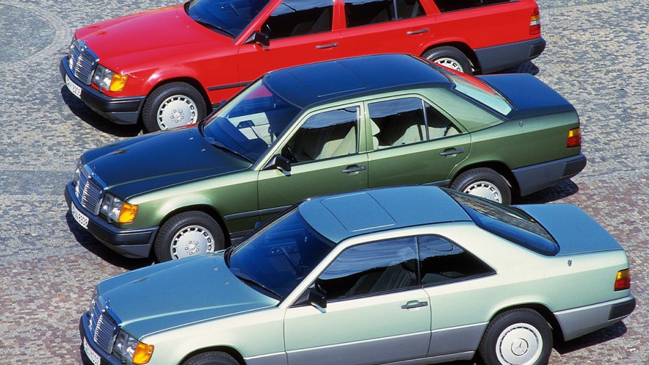 
40 Jahre Mercedes-Benz 200 D - 500 E (W124 E-Klasse)