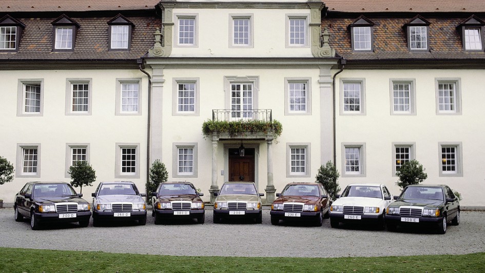 
40 Jahre Mercedes-Benz 200 D - 500 E (W124 E-Klasse)