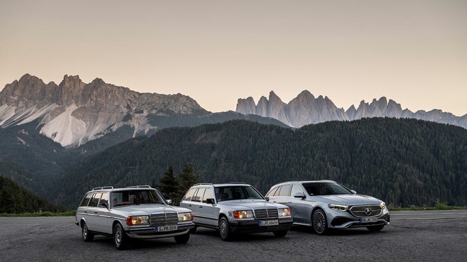 
40 Jahre Mercedes-Benz 200 D - 500 E (W124 E-Klasse)