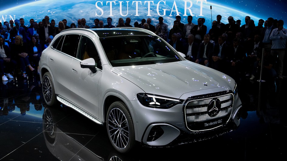 Mercedes-Benz hat in München mit dem vollelektrischen GLC seinen neuen Hoffnungsträger vorgestellt.