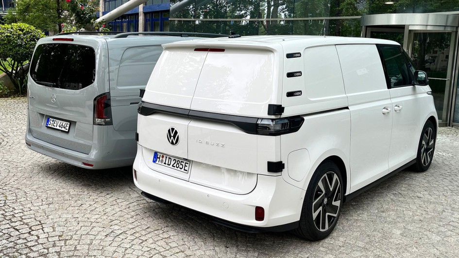 Mercedes eVito vs. VW ID.Buzz Cargo