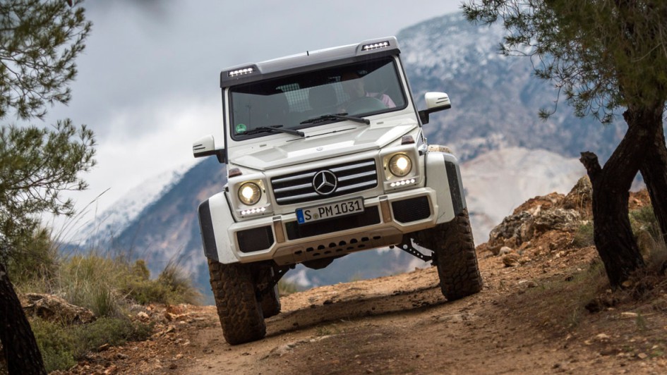 Mercedes-Benz G500 4x4 hoch 2 Concept