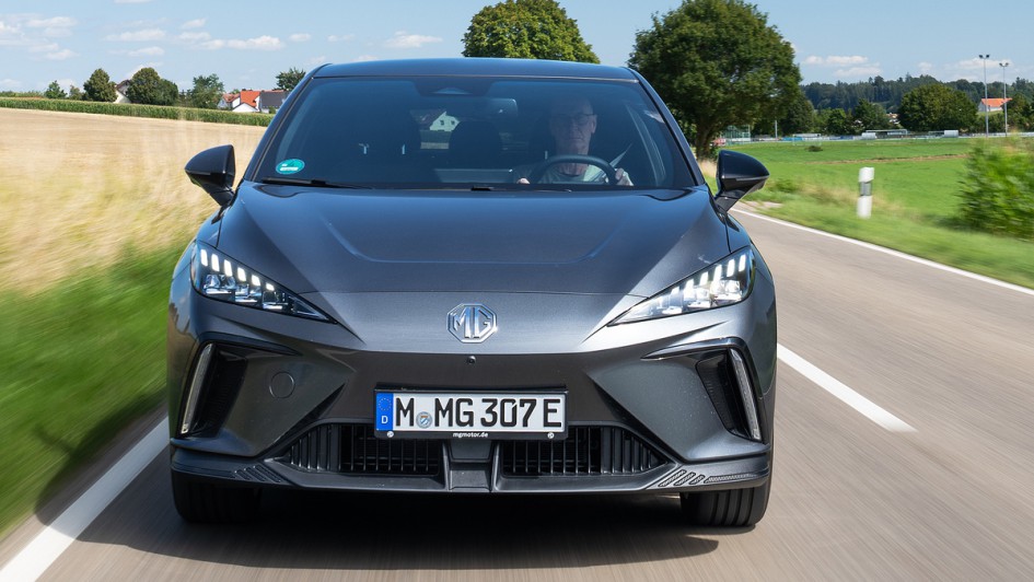 MG4 Electric auf der Straße