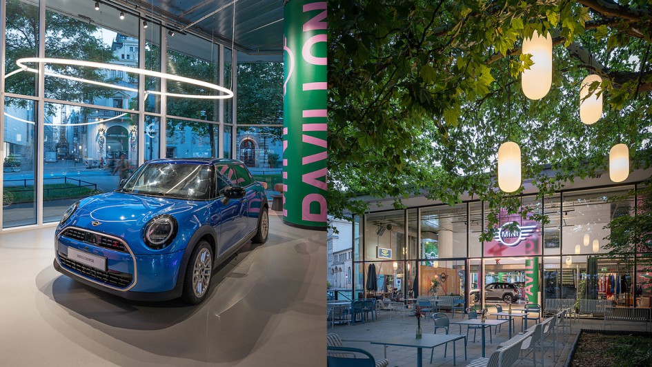 Mini Pavillon in München