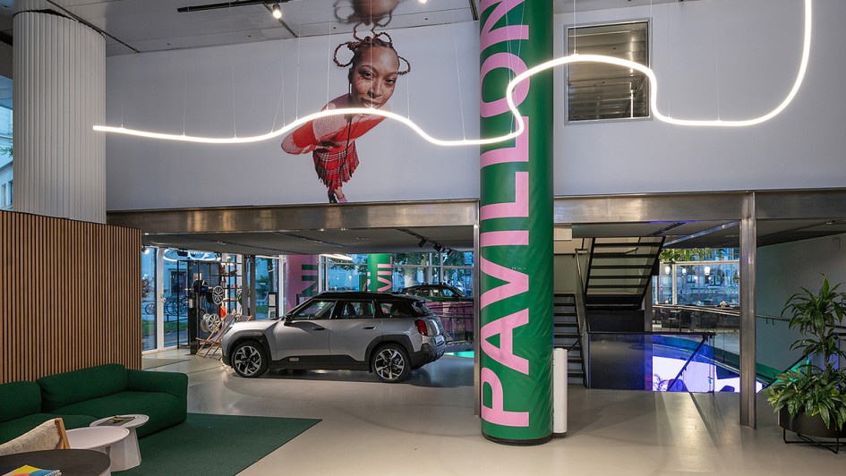 Mini Pavillon in München