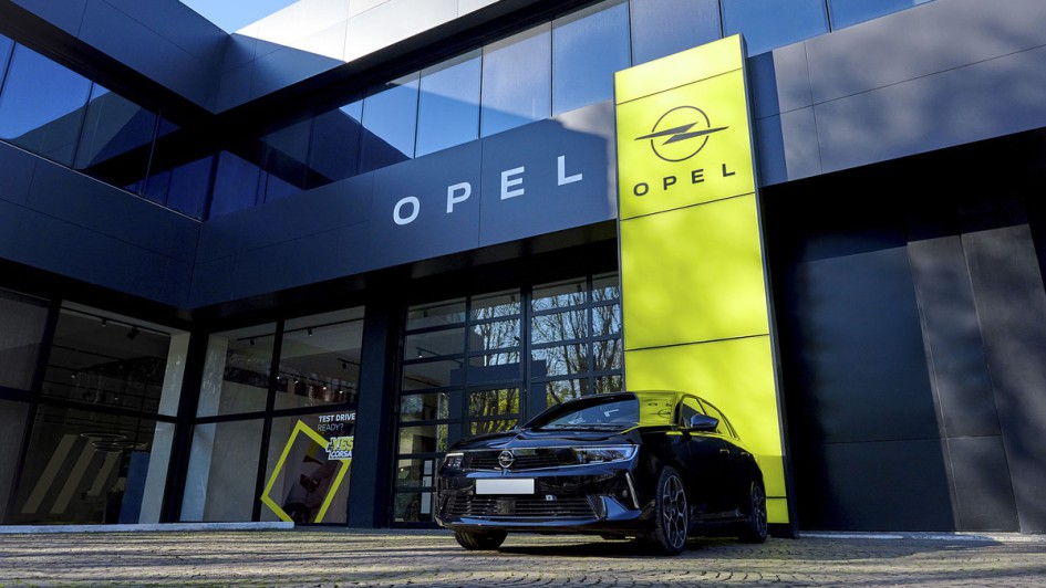 Neues Opel-CI-Konzept für Autohäuser