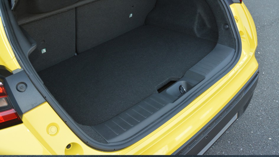 Nissan Juke Hybrid, Kofferraum