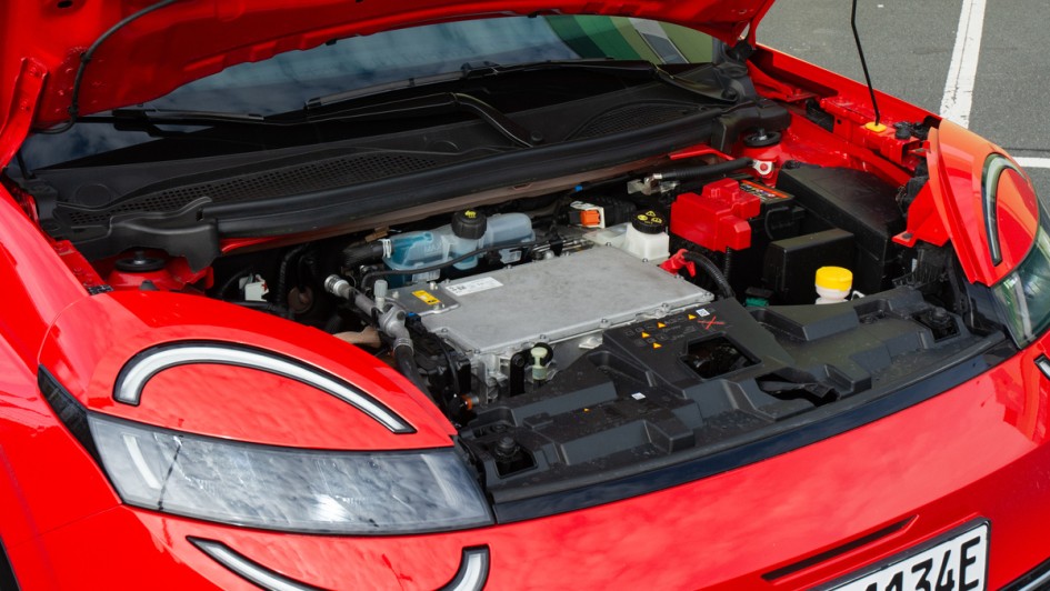 Nissan Micra, Motor, Motorhaube, Elektroauto