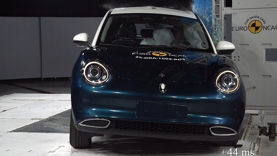 Euro NCAP-Crashtest Ora Funky Cat
