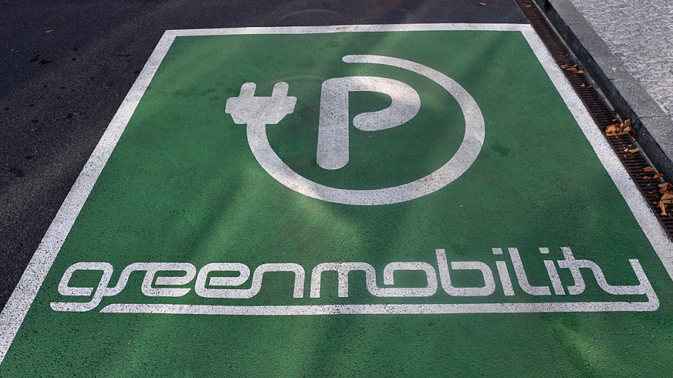 Green Mobility - Parkplatz für E-Auto