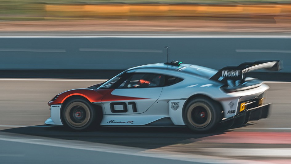 Jungfernfahrt Porsche Mission R