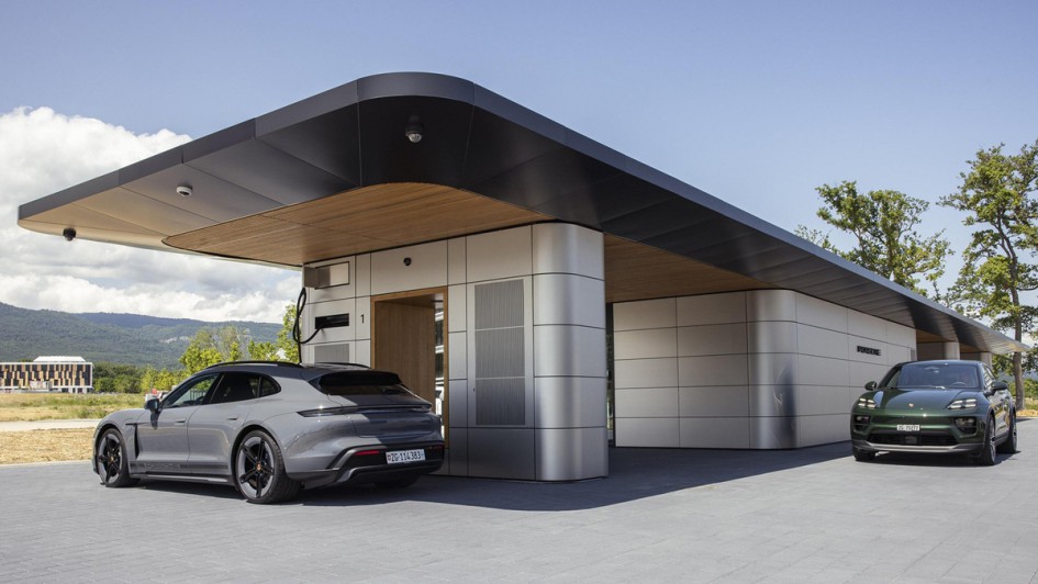Porsche Charging Lounge Schweiz