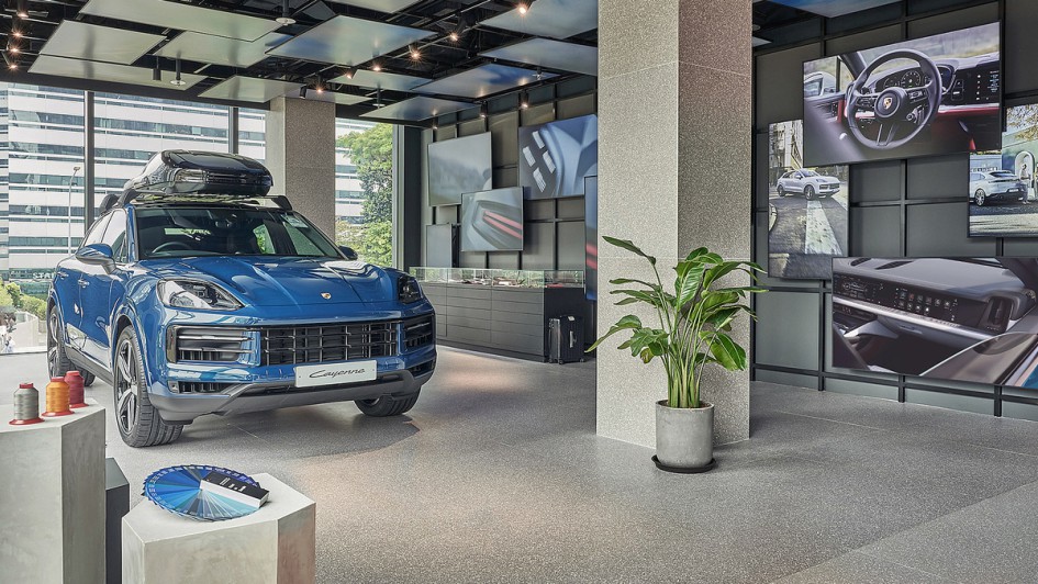 Porsche Studio Singapur