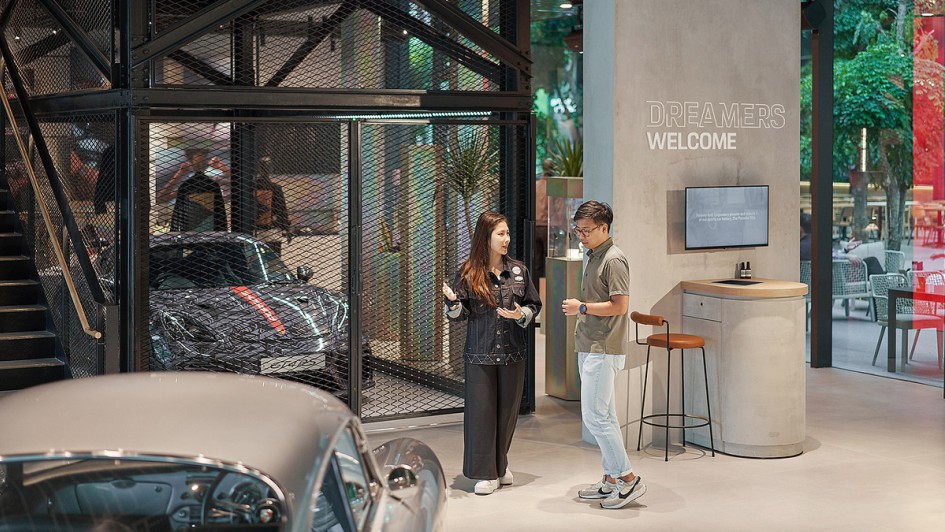 Porsche Studio Singapur