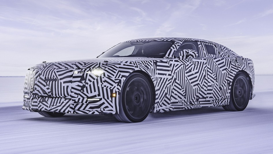 Prototyp des Jaguar Type 01 in der Wintererprobung.