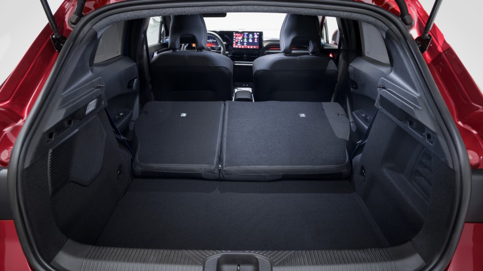 Kofferraum umgeklappt im Renault Clio 2026