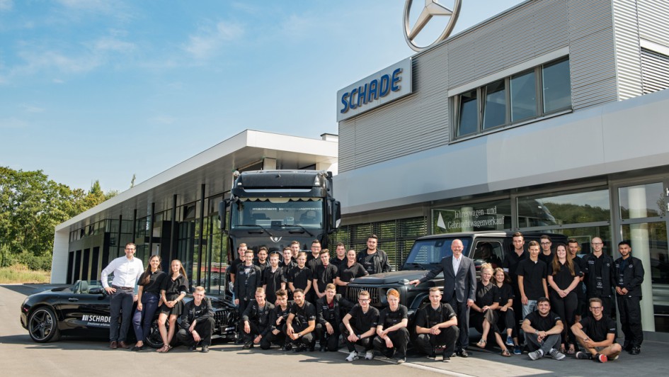 Ausbildungsstart Schade