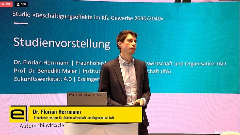 Präsentation Studie Beschäftigungseffekte im Kfz-Gewerbe