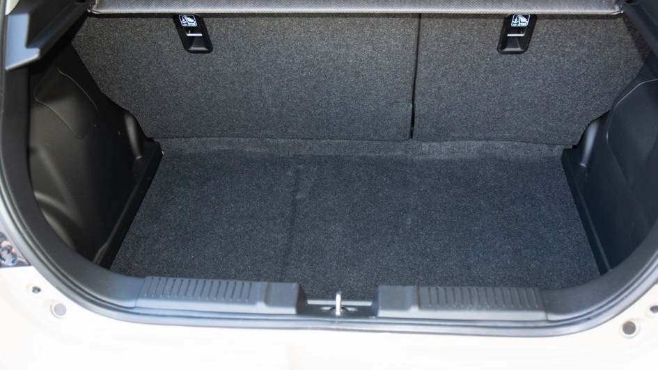 Suzuki Swift, Kofferraum