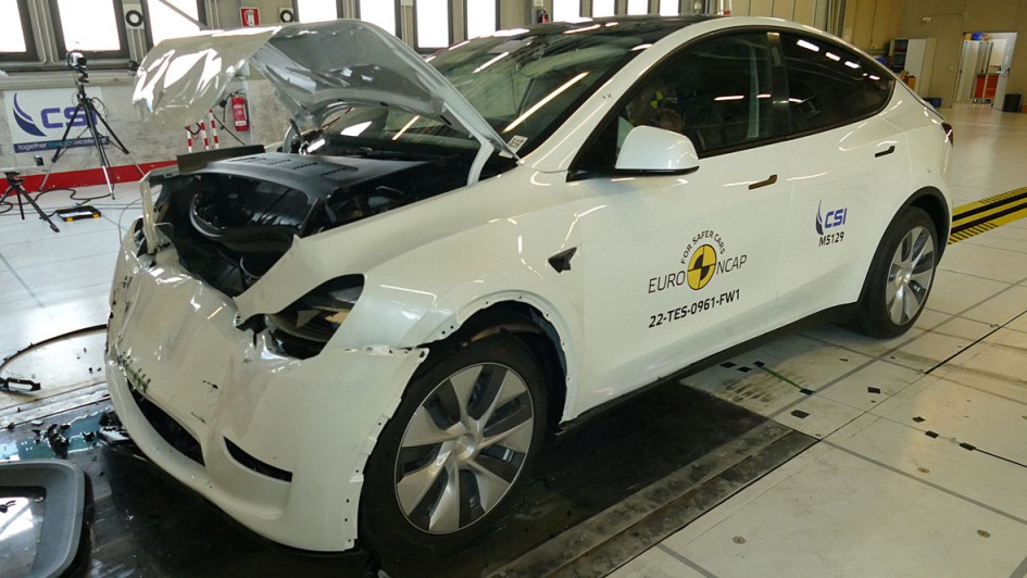 Euro NCAP-Crashtest Tesla Model Y