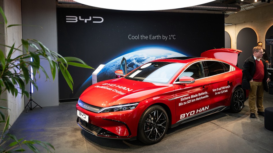 BYD Pioneer Store Stuttgart