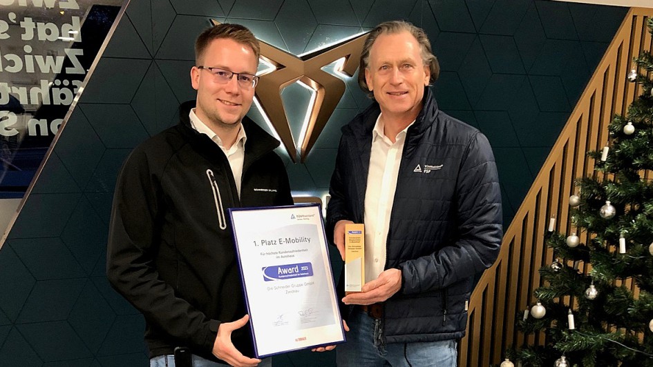 TÜV Rheinland Award für Kundenzufriedenheit 2023